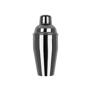 Cocktail Shaker 3pc, ZANZI GUNMETAL, 500ml