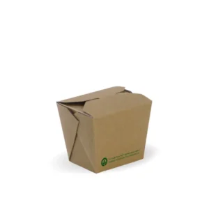 Brown Kraft Board Noodle Box 8oz BIOPAK (1000/CTN)