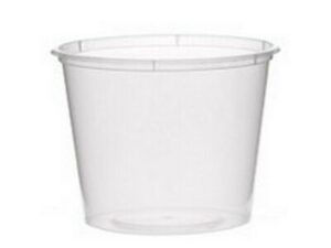 Plastic Round Container 25oz/700ml (500/CTN)