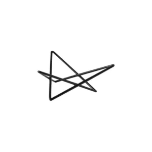 Star Riser, RYNER MELAMINE BLACK, 260x230x100mm