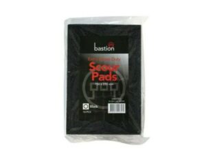 Scourer Pads, Extra H/D, 150x230x10mm, BLACK (10/PCK)