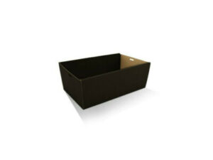 Black Kraft Catering Tray, SMALL (100/CTN)