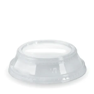 Bio Dome Lid NO HOLE For Clear BioCup 300-700ml BIOPAK (1000/CTN)