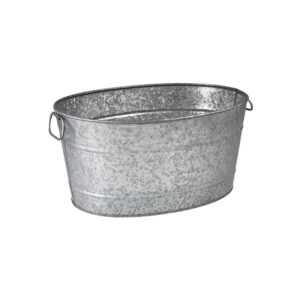 Beverage Tub Oval, MODA GALVANISED, 460x355x220mm