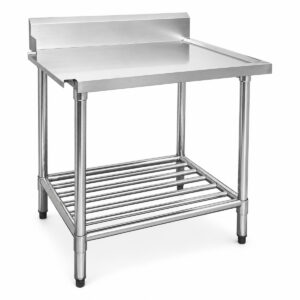 Stainless Steel Dishwasher Bench LEFT Outlet 600x700x900mm