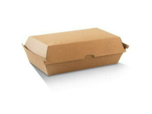 Brown Kraft Corrugated Snack Box LARGE (200/CTN)