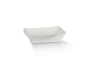 White Kraft Board Tray, SMALL (900/CTN)