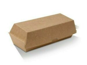 Brown Kraft Board Hot Dog Box (400/CTN)