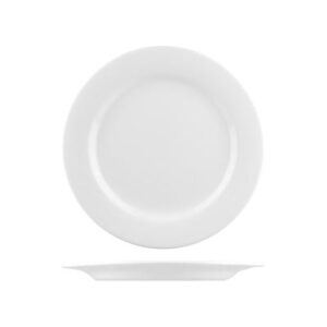 Round Plate Wide Rim, AFC FLINDERS, 312mm (Box of 6)