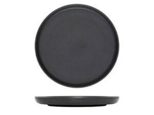 Round Plate, ECLIPSE UNO BLACK, 280mm (Box of 6)