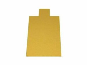 Single Serve Tab Boards Gold, RECTANGLE 55x95mm (50/PCK)