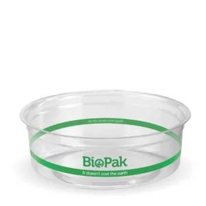 Clear BioBowl 240ml BIOPAK (500/CTN)