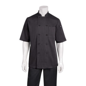 Chef Jacket Black, CHEF WORKS CANBERRA, SMALL
