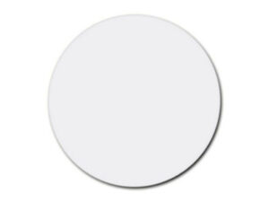 Cardboard Drink Coaster Round, WHITE (2500/CTN)