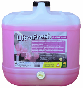 Disinfectant & Air Freshener BUBBLE GUM 15Lt ULTRAFRESH