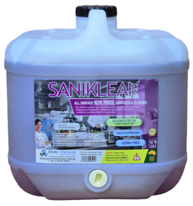Food Surface Sanitiser HACCP APPROVED 15Lt, SANIKLEAN