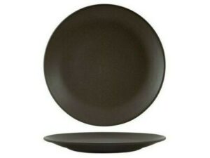 Round Plate Coupe, ZUMA CHARCOAL, 310mm (Box of 3)