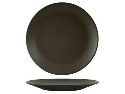 Round Plate Coupe, ZUMA CHARCOAL, 310mm (Box of 3)