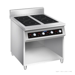 ELECTMAX Induction Cooktop w/ Stand 4 Burner