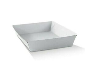 White Kraft Corrugated Tray 3 (250/CTN)