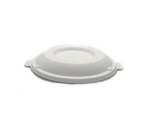 Sugarcane Lid For Sugarcane Bowl 24-40oz WHITE (500/CTN)
