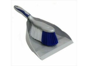 Dust Pan with Brush, GREY