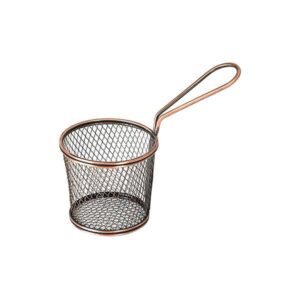 Service Basket, MODA ANTIQUE COPPER, 90X90mm (Box of 6)