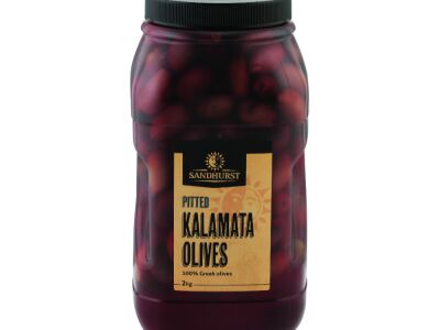 Pitted Kalamata Olives 2kg, SANDHURST
