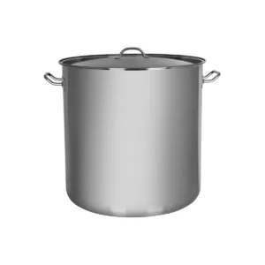 Stockpot Stainless Steel w/ Cover, CHEF INOX ELITE, 450x450mm/70Lt