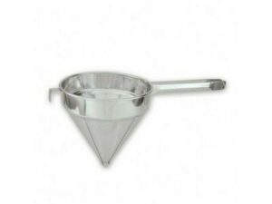 Conical Strainer S/S, FINE MESH, 200mm