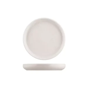 Round Plate Stackable, MODA SNOW, 182mm (Box of 6)