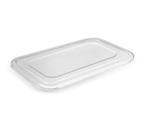 PET Lid For Sugarcane Tray 4 Compartment (300/CTN)
