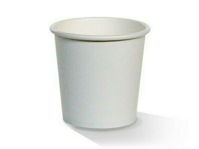 Paper Cup S/W, 4oz WHITE *62mm Top* (1000/CTN)