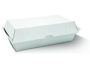 White Kraft Corrugated Snack Box LARGE (200/CTN)