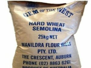 Hard Wheat Semolina White 25kg, MANILDRA
