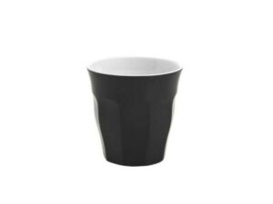 Melamine Cup BLACK/WHITE, JAB GELATO, 300ml (Box of 12)
