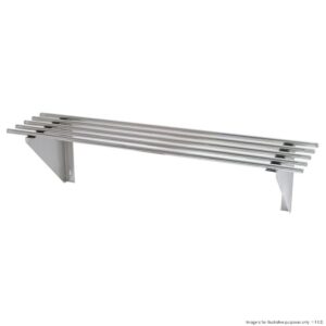 Stainless Steel PIPE Wallshelf 600x300x300mm