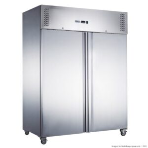 FED-X Upright Fridge 2 Door 1236Lt STAINLESS STEEL