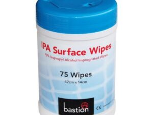 Surface And Thermometer Probe Alcohol Wipes (75/Tub)