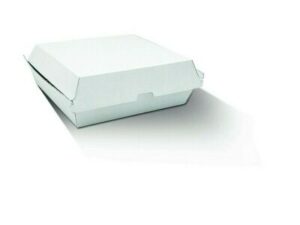 White Kraft Corrugated Dinner Box (150/CTN)