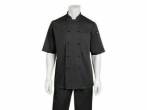 Chef Jacket Black, CHEF WORKS CANBERRA, MEDIUM