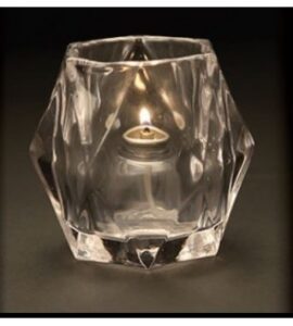 Candle Holder, MONDO CLEAR