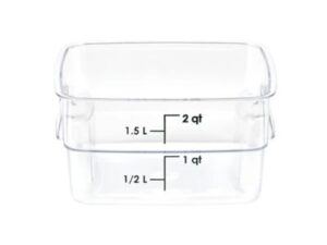 Storage Container Polycarbonate, CAMBRO, 1.9Lt