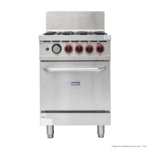 GASMAX Cooktop 4 Burner w/ Oven (LPG)