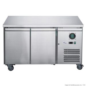 FED-X Bench Fridge Stainless Steel 2 Door 282Lt