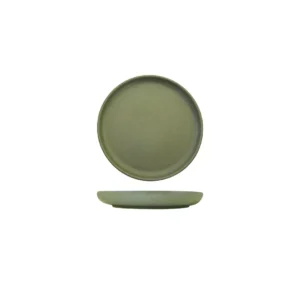 Round Plate, ECLIPSE UNO GREEN, 175mm (Box of 6)
