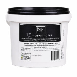 Whole Egg Mayonnaise 2.3kg, BATCH NO 5