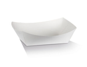 White Kraft Board Tray, X-LARGE (200/CTN)