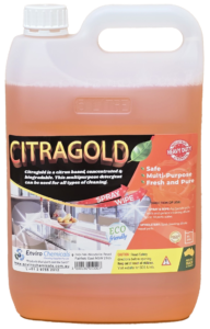 Multipurpose Spray & Wipe 5Lt, CITRAGOLD