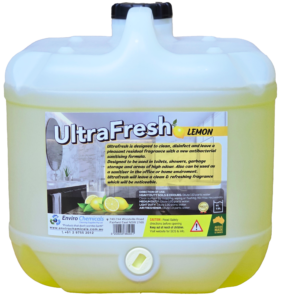 Disinfectant & Air Freshener LEMON 15Lt, ULTRAFRESH